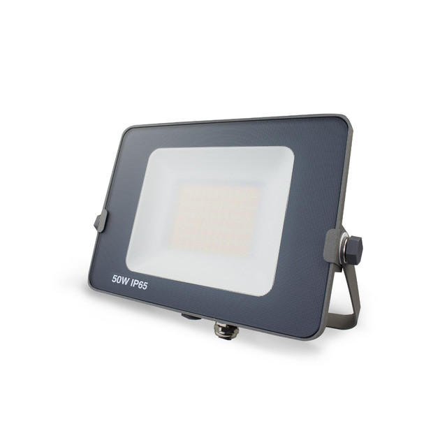 InfinityPlus 10W-150W LED Floodlight, Black/White/Grey Finish, PIR & Dusk/Dawn Sensor Option