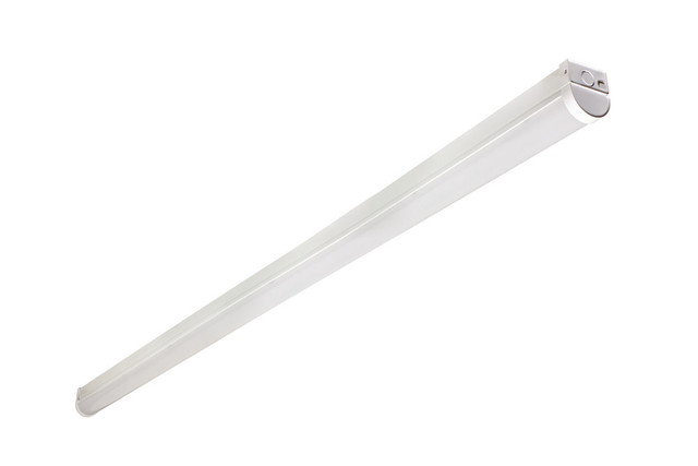 43-65W Motion Sensor Linkable LED Batten 4-6ft 4000K Non-Dimmable