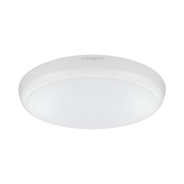 Integral Slimline 12W-25W 4000K Ceiling Light, Emergency, Microwave Sensor & Dim To 10% Options