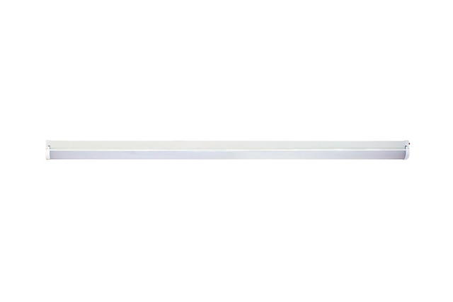 22-40W Motion Sensor & Emergency Linkable LED Batten 4-6Ft 4000K Non-Dimmable