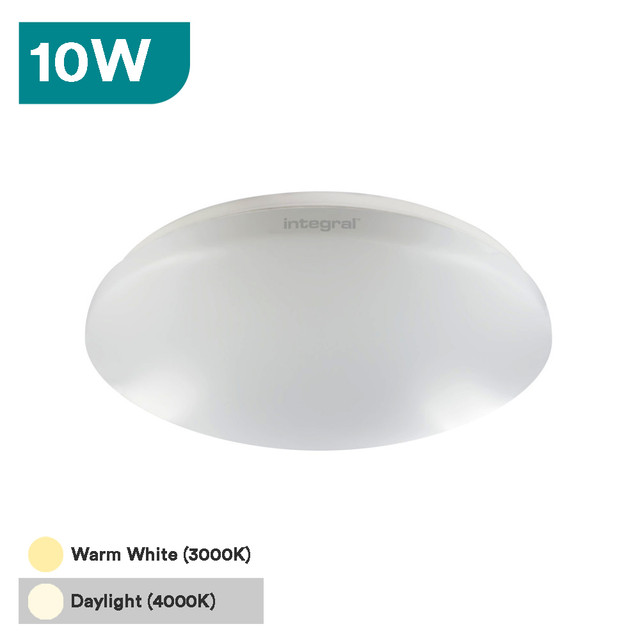 Integral Value+ 10W-21W 4000K Non-Dimmable Ceiling Light, 3000K & 4000K Option