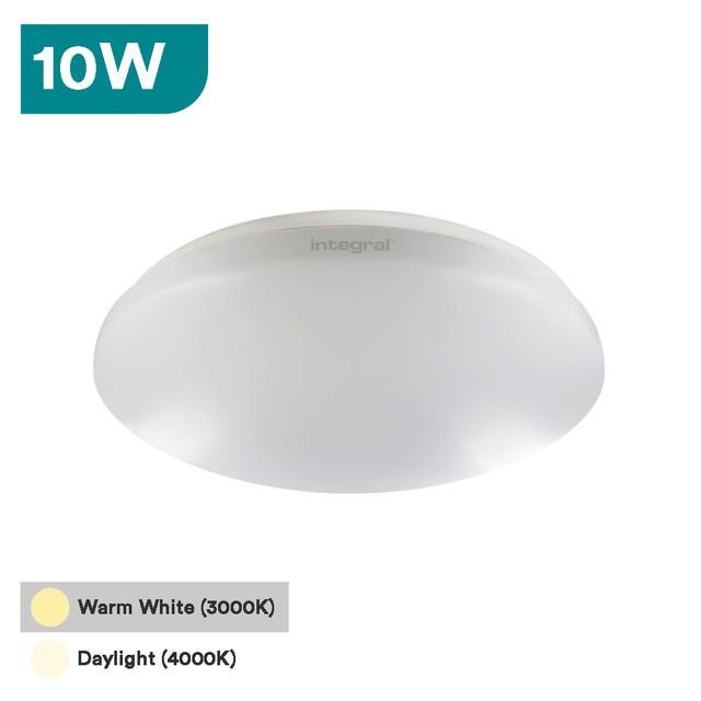 Integral Value+ 10W-21W 4000K Non-Dimmable Ceiling Light, 3000K & 4000K Option