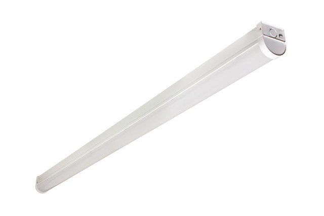 22-40W Motion Sensor Linkable LED Batten 4-6Ft 4000K Non-Dimmable