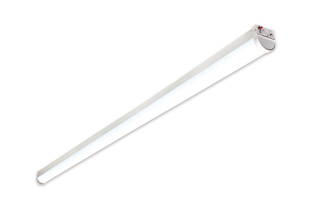 40-63W Emergency & Microwave Sensor Power Adjustable Linkable LED Batten 4-6ft 3000/4000/6300K Non-Dimmable