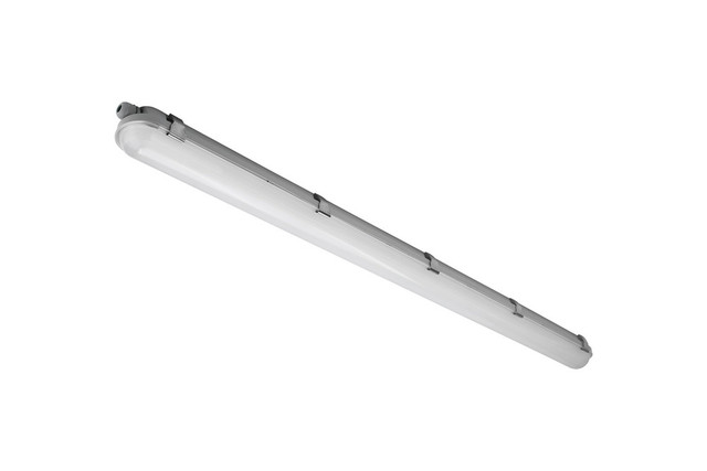 Vapourlite 38-68W Non-Dimmable Emergency & Microwave Sensor LED Batten Light IP65 4000/5000/6500K