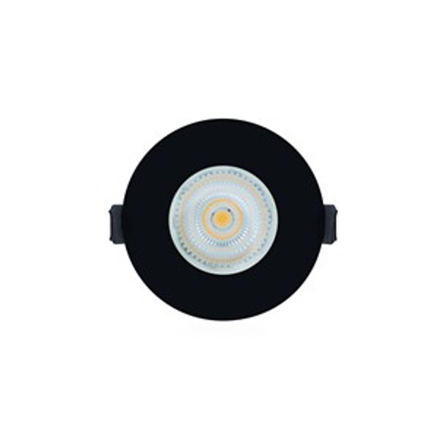 Integral Evofire IP65 Black Fire Rated Downlight With GU10 Holder