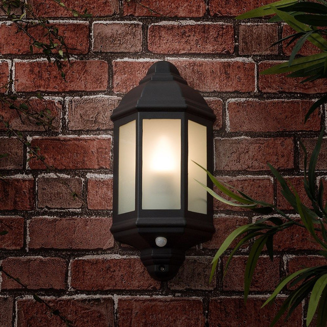 Kayleigh Outdoor Wall PIR Lantern