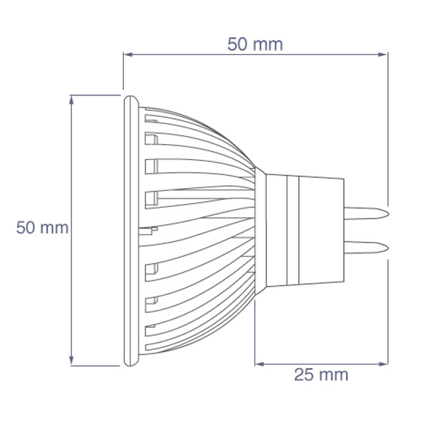 ProNXT MR16 LED Spotlight 4W, 300 Lumens