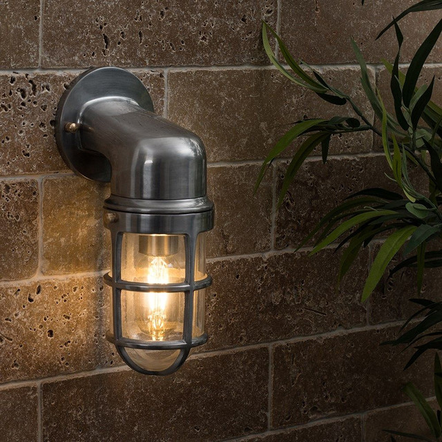 Quay IP44 Single Nautical Outdoor LED Wall Light