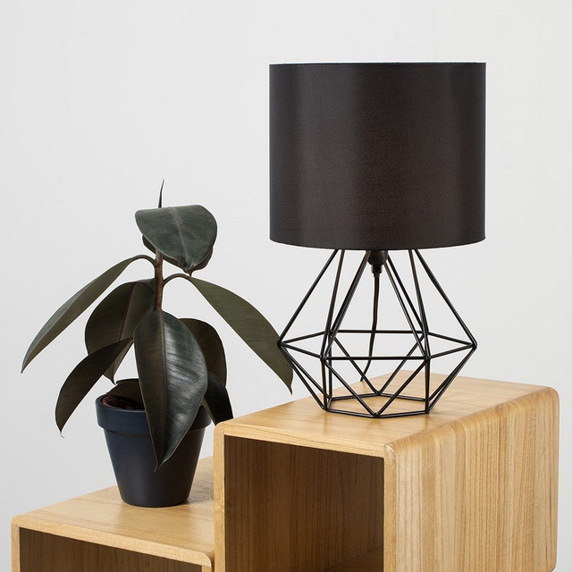 Angus Geometric Table Lamp With Shade