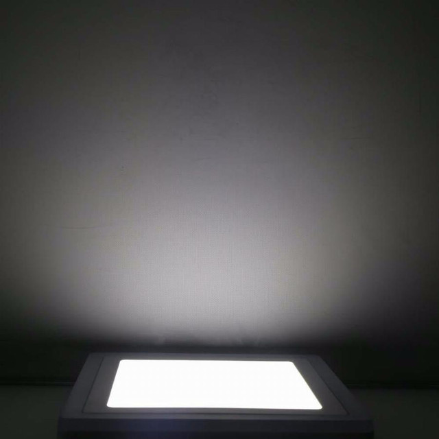 9W-24W Round & Square Blue Edge Surface Mount LED Panel Light, (3 Cycle)