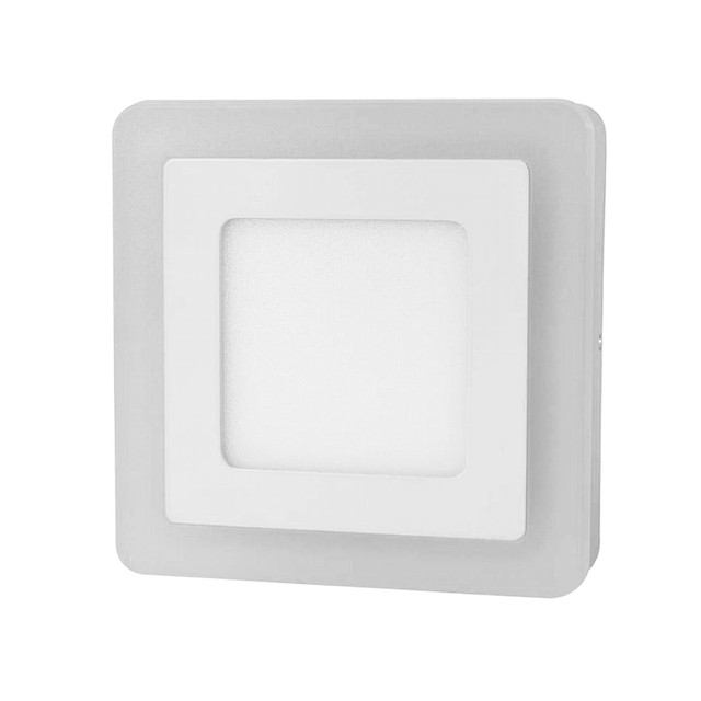 9W-24W Round & Square Blue Edge Surface Mount LED Panel Light, (3 Cycle)