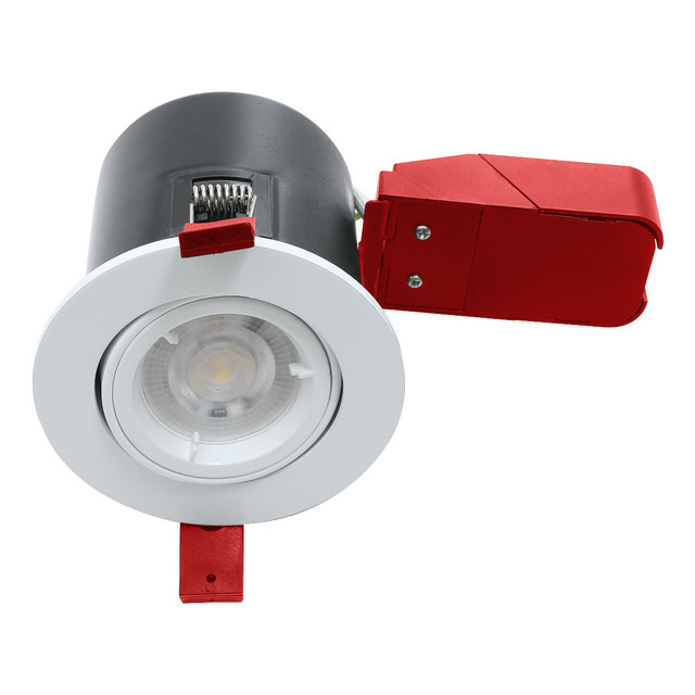 UltraSpot+ Ignis Plus Fire Rated Downlight MR16 Tilt White