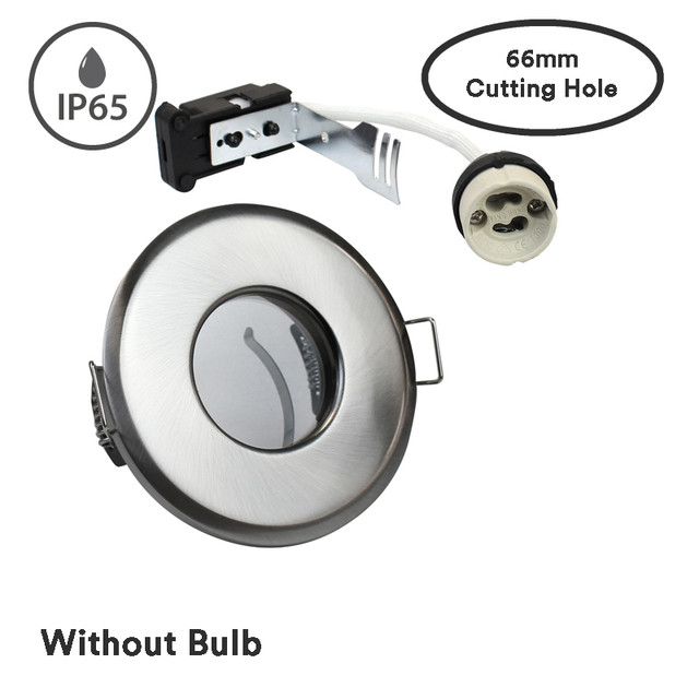 EcoSpot+ Hoop Plus IP65 GU10 Downlight Die Cast, 66mm Cutting Hole