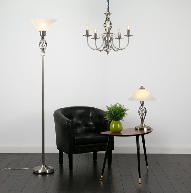 Twist Uplighter LED Floor Lamp