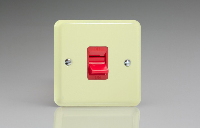 Varilight White Chocolate Lily 45A Cooker Switch