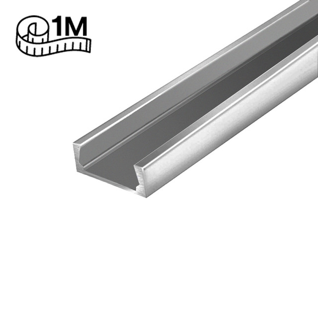 SlimPro Slim Aluminium Profile/Extrusion, 1m & 2m Option, Diffusers Available