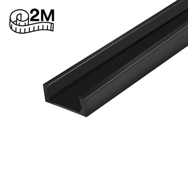 SlimPro 2m Slim Aluminium Profile