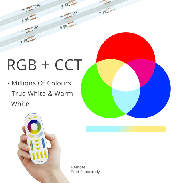 Aon RGB CCT 24V COB 21W LED Strip Lights