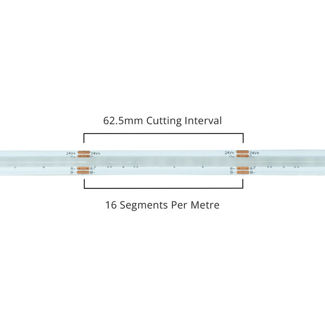 Aon RGB 24V COB 14W LED Strip Lights