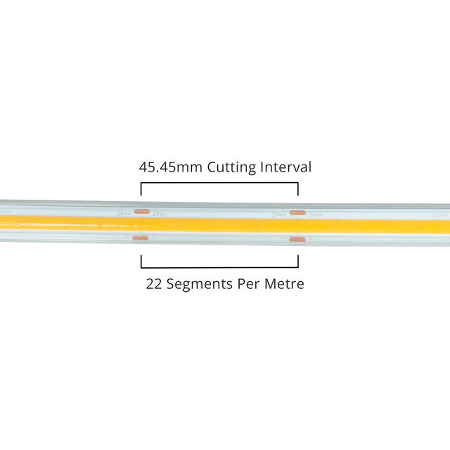 Aon Single Colour 24V COB 14W Day Light 4000K LED Strip Lights