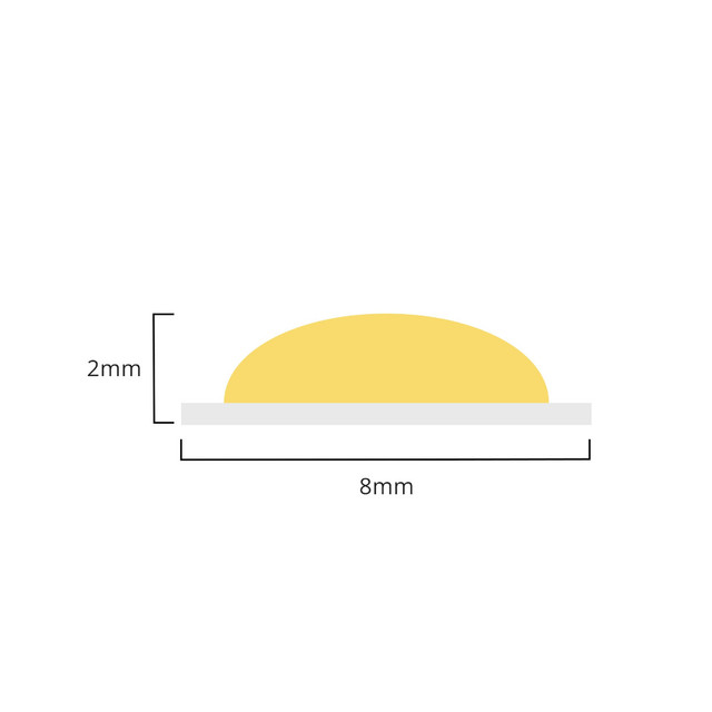 Aon Single Colour 24V COB 8W Day Light 4000K LED Strip Lights