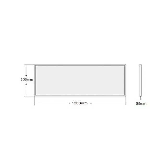 NXTGen 1200x300 40w LED Panel Light