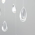 Children’s White Cloud & Rain Drops NE Pendant Shade (Shade Only)