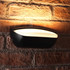 Auraglow Outdoor 12w Warm White LED Contemporary Wall Light (SKU: CLEAR-MS-AGW-9592)