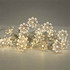 Set Of 20 Sunflower Battery Operated LED Fairy Lights