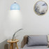 Mini Arco Metal NE Pendant Shade Pale Blue