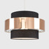 Matildo Black & Copper Halo NE Pendant (SHADE ONLY)