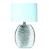 Miron Combed Ceramic Table Lamp Light Blue (Without Bulb)