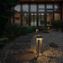 Lutec Table Cube Solar LED Bollard Light