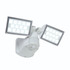 Lutec Peri Double Outdoor LED Wall Light With PIR Motion Sensor