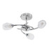 Chrome Mia 3 Way Ceiling Light