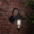 IP44 Ethan Outdoor Swan Neck Wall Lantern - Polypropylene