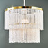 Charleston Polished Brass Pendant Shade 