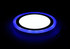 Lotus 9W Round Blue Edge Lit LED Panel Light