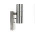 Neosteel Stainless Steel Dusk/Dawn Up/Down Wall Light GU10 IP44