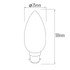 OMNIPlus Dimmable B22 4W OMNI-LED, Clear Candle