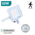 InfinityPlus 10W-150W LED Floodlight, Black/White/Grey Finish, PIR & Dusk/Dawn Sensor Option