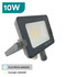 InfinityPlus 10W-150W LED Floodlight, Black/White/Grey Finish, PIR & Dusk/Dawn Sensor Option