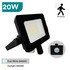 InfinityPlus 10W-150W LED Floodlight, Black/White/Grey Finish, PIR & Dusk/Dawn Sensor Option