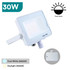 InfinityPlus 10W-150W LED Floodlight, Black/White/Grey Finish, PIR & Dusk/Dawn Sensor Option