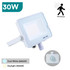 InfinityPlus 10W-150W LED Floodlight, Black/White/Grey Finish, PIR & Dusk/Dawn Sensor Option