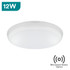 Integral Slimline 12W-25W 4000K Ceiling Light, Emergency, Microwave Sensor & Dim To 10% Options