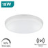 Integral Slimline 12W-25W 4000K Ceiling Light, Emergency, Microwave Sensor & Dim To 10% Options