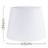 XL Aspen Tapered Floor Lamp Shade