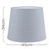 XL Aspen Tapered Floor Lamp Shade